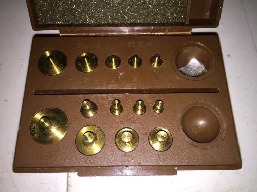 TORBAL Apothecary Pharmacy Medicine Drug Torbal Weight Set