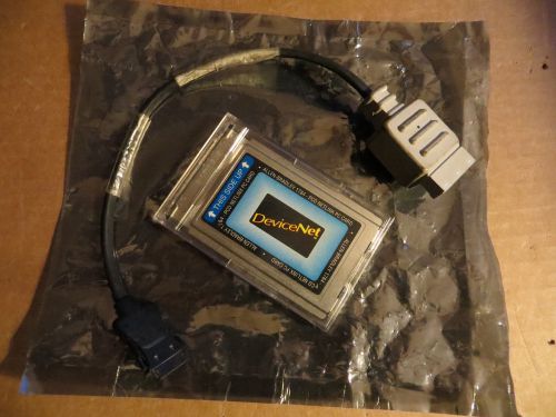 Allen Bradley DeviceNet PCMCIA Card 1784-PCD Ser. C w/Cable, Nice Used Tested