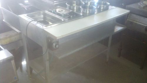 STAINLESS STEEL 6 WELL ELECTRIC FOOD WARMER