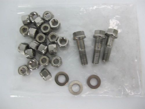 Rexnord 200803-0707 Coupling Nuts &amp; Bolts 316SS Hex 7/16-14L