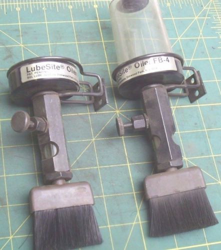 (2) NEW LUBESITE OILER FB-4 WITH BRUSH (QTY 2) #57757
