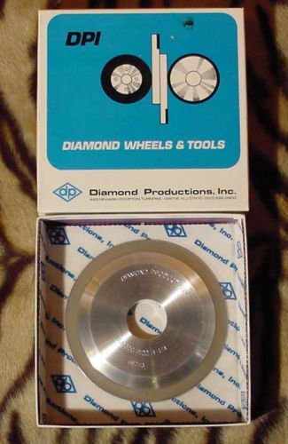 5&#034;  PROFILE GRINDING DIAMOND WHEEL 500 GRIT 10 DEGREE!