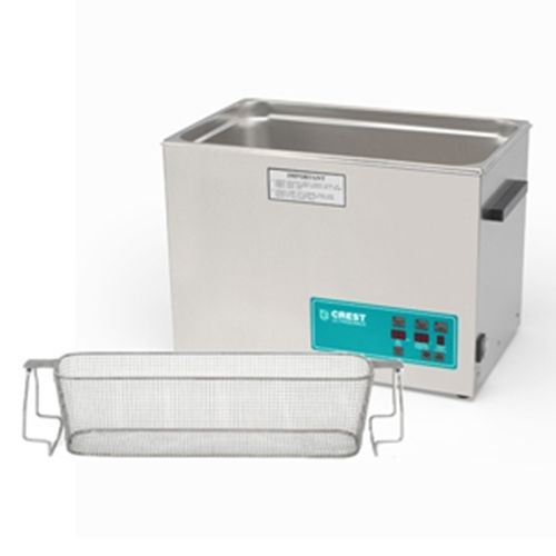 Crest CP2600D Ultrasonic Cleaner-Perforated Basket-Digital Heat/Timer