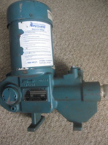 NEPTUNE 532-A-N1 11GPH 350PSI PROPORTIONING CHEMICAL PUMP