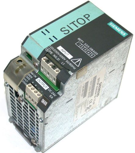 Siemens sitop modular dc 24v 5a power supply 6ep1333-3ba00 for sale