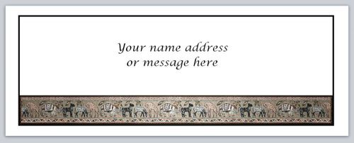 30 personalized return address labels vintage animals buy 3 get 1 free (bo330) for sale