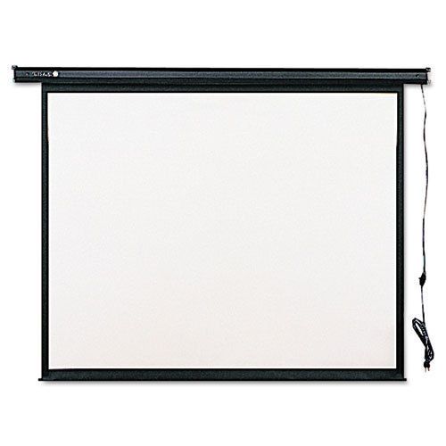 Quartet Electric Wall or Ceiling Mount Projection Screen, 70 x 70