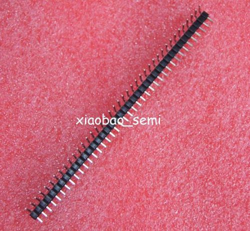 10pcs 1x40 Pin 2.54mm Right Angle Single Row Male Pin Header
