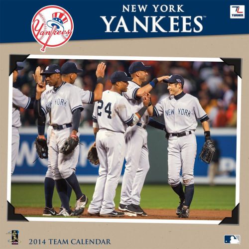 Turner - Perfect Timing 2014 New York Yankees Team Wall Calendar, 12 x 12 Inc...