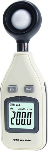 Pocket Light Lux Digital Illuminometer Meter Photometer Lux/Fc Measure Backlight