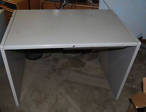 COMPUTER/UTILITY TABLE by STEELCASE OFFICE FURNITURE 43 x 30 x 30 Inches