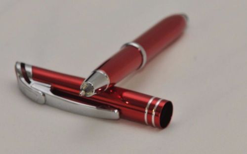 3 in 1 Medina Triple Function Red Pen, Stylus, Flashlight-HIGH QUALITY