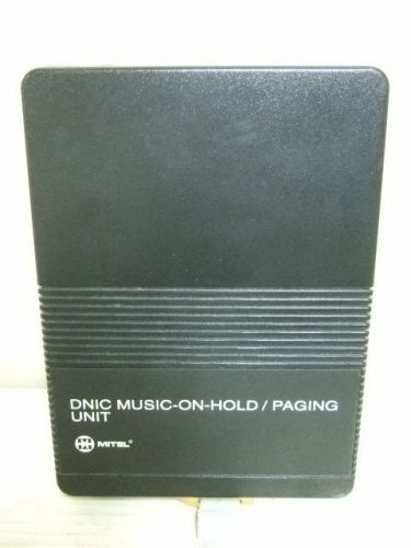 Mitel dnic music on hold page system paging unit 9401-000-024-na phone system for sale