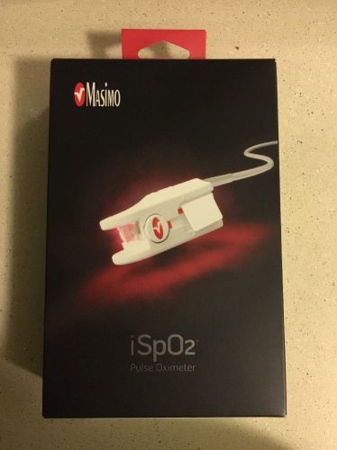 Masimo iSpO2 Pulse Oximeter (Lightning Connector with Large Sensor for Apple ...
