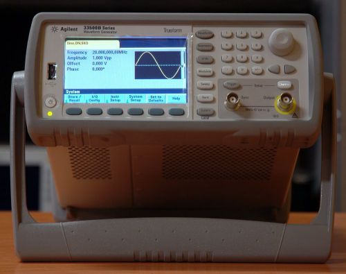AGILENT 33511B Function/Waveform Generator, 20 MHz, 1-Channel, with Arbitrary