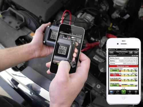 B2Q Technologies B1 Auto Battery Testing Device Use With Apple B2QScan App