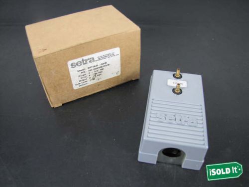 NEW SETRA DPT2640-005D LOW DIFFERENTIAL PRESSURE TRANSDUCER 2641005WD2DA1D NIB