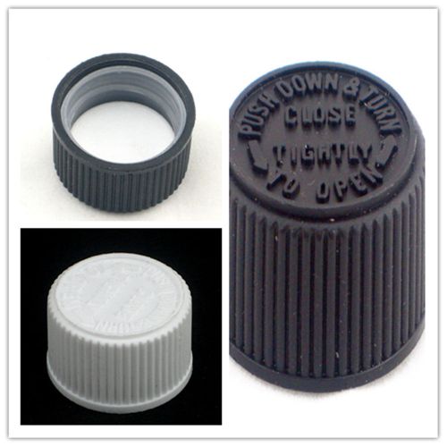 24-410  Non Dispensing lid Child resistant caps 100pcs