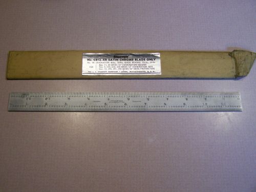 Vintage Starrett CB12-4R Satin Blade Rule Machinists Combination Squares NOS