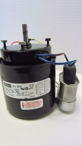 Fasco d218 0.8a amp ball ac 1/20hp 115v-ac 3200rpm electric motor for sale