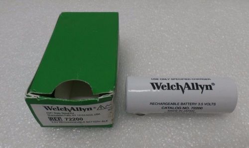 Welch Allyn-3.5V RECHARGEABLE BATTERY-BLK,Ref#72200,ORIGINAL,Qty1