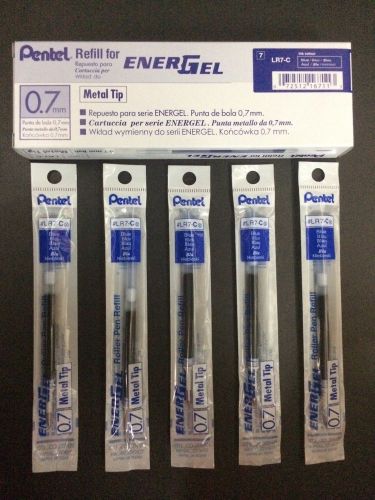 Pentel Energel 0.7mm refill LR7 Blue 12pcs