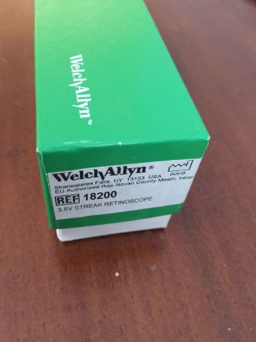 Welch Allyn 18200 3.5V Streak Retinoscope