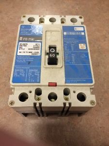 Westinghouse series c industrial circuit breaker 60 amp for sale