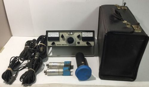 PMC Beta Model 208 Vibration Analyzer Balancer -Works - Complete Set-Up w/ Case