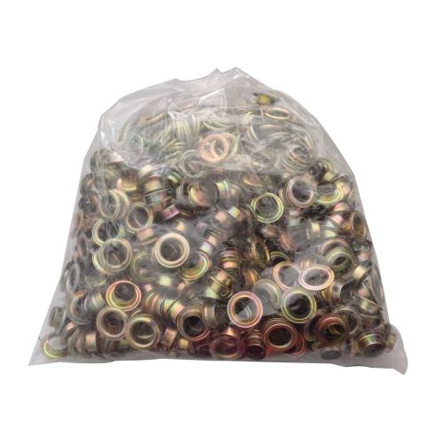 4# (10.5mm) Yellow Iron Grommet ---500pcs/parcel (grommet and washer)