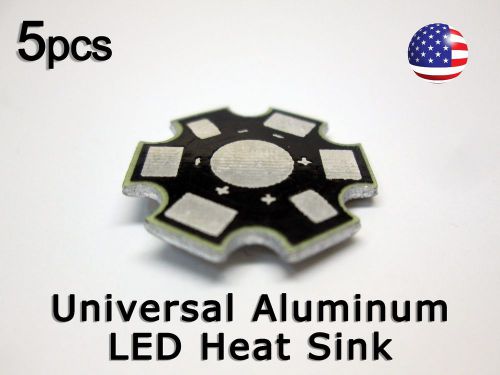 5pcs 1W 3W 5W LED Heat Sink High Power LED Universal Aluminum Plate