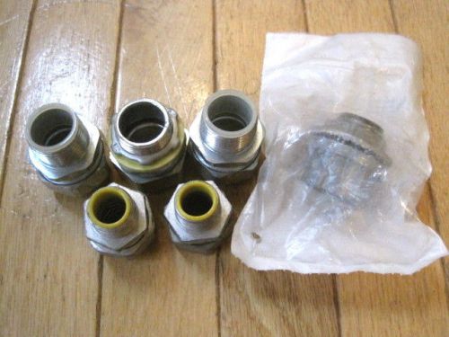 LOT OF 6 CROUSE-HINDS / APPLETON / GAMPAK CONNECTORS