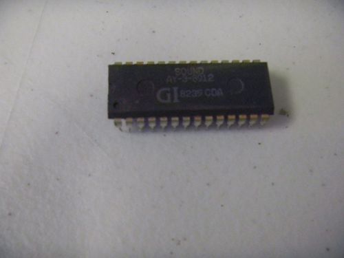 1 GI MUSIC SOUND AY-3-8912  microprocessor chip  106-BX1-4
