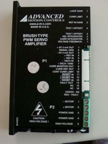 ONE Advanced Motion Control 12A8 Brush Type PWM Servo Amplifiers