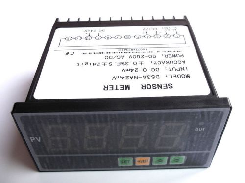 Load Cell Sensor Display Meter,Sensor Meter,Power:90-260V AC/DC;Input:DC 0-24mV