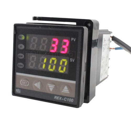 New pid digital temperature control controller thermocouple 0 ~ 400°c w/k sensor for sale