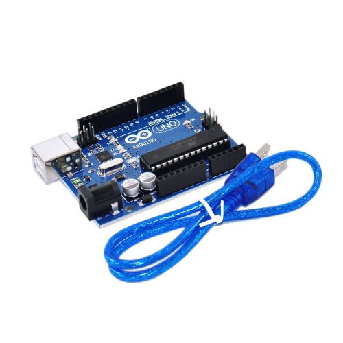 NEW UNO R3 ATmega328P Development Board For Arduino Compatible+USB Cable