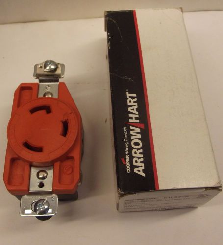 Cooper igl630r-c locking receptacle isolated grnd 30a 250v hart-lock  nema l6-30 for sale