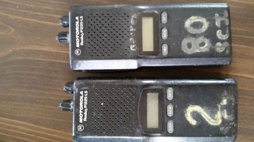 Motorola Radius  P1225 LS Portable Radio   pair Ham radio