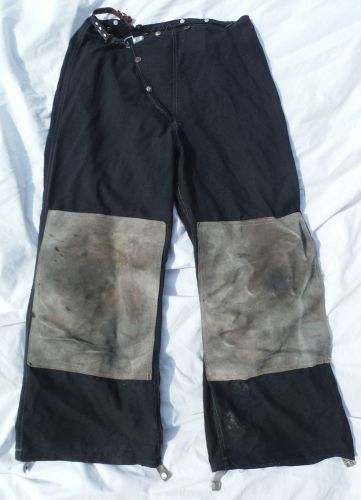 Mens vtg body-guard firefighter costume 33 x 26 pants for sale