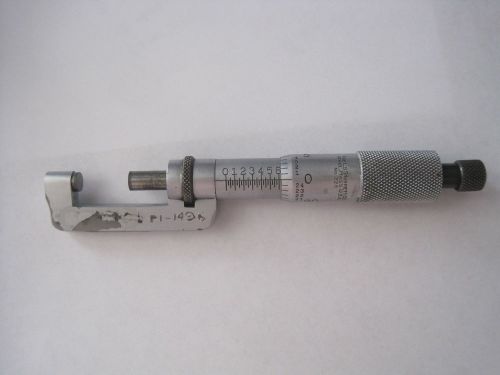 STARRETT No. 228 Hub Micrometer Machinist Tool U.S.A. Made