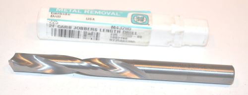 Nos metal removal usa carbide 2fl jobber length 9mm drill bit #m43280 list $81 for sale