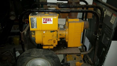 Teel 3&#034; 8hp industrial water sewage trash pump for sale