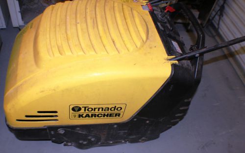 Karcher Tornado 750 KSM Walk Behind Sweeper. New Battery. Charger NOT INCLUDED