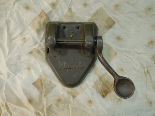 Vintage Marvel Wilson Jones Co Metal 2 Hole Punch Catch Tray Included