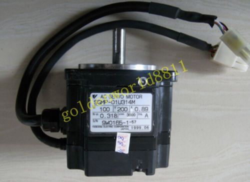 Yaskawa servo motor SGMP-01U314M good in condition for industry use