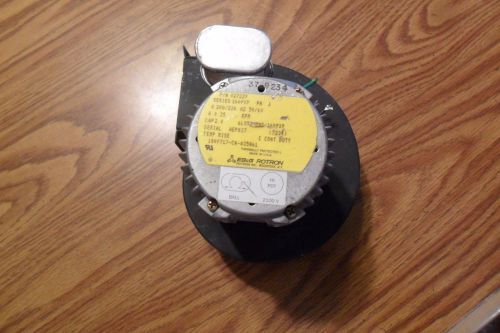 Eg-g rotron 1609x9; ph1 200/230v .35rpm serial aep837 fan blower assembly 027229 for sale