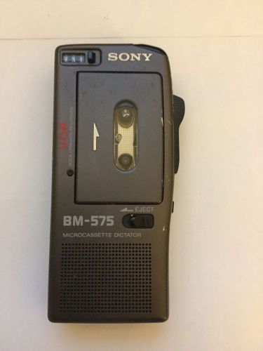 Sony Microcassette Dictator BM-575