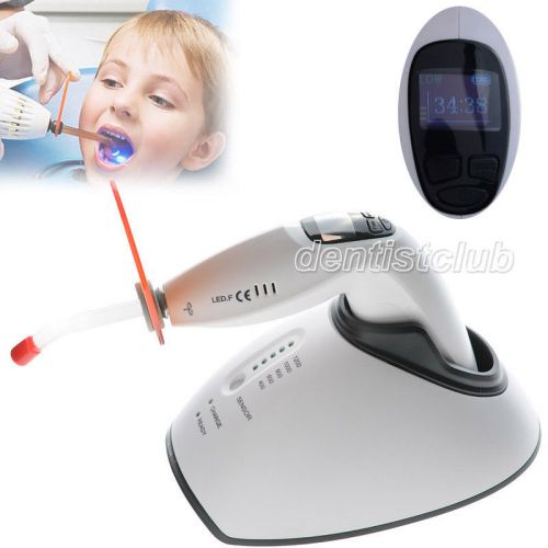 Dental LED Curing Light LED.F Wireless Light meter attached &amp; OLED Screen