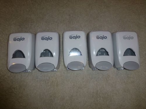 5 qty Gojo Soap Dispensers MX-20